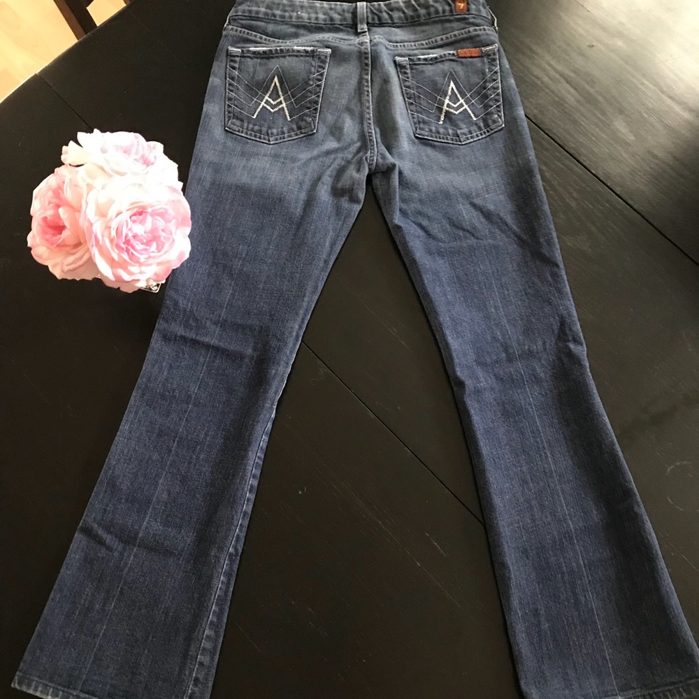Denim “A” Pocket Flare - 7 for all mankind